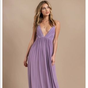 Tobi lavender maxi dress